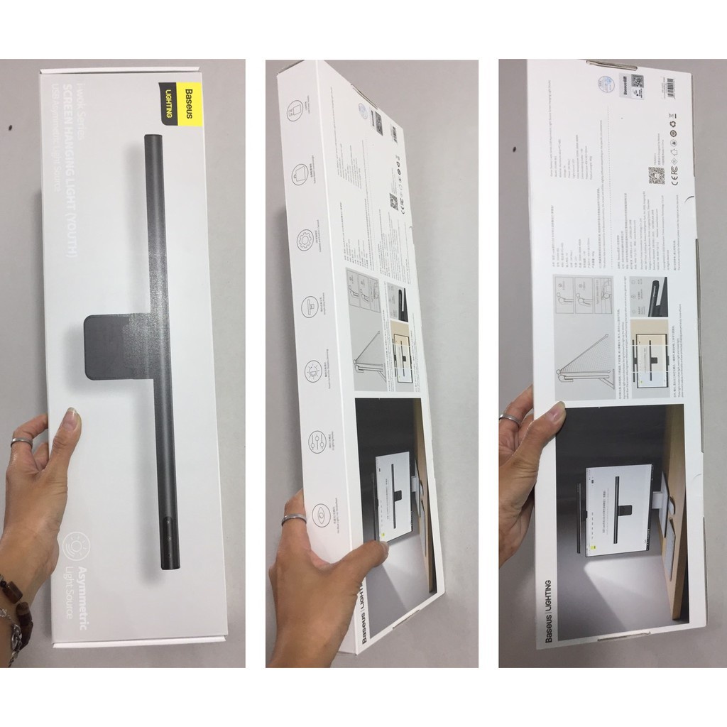Đèn treo màn hình Baseus iwork Series DGIWKB01 (Bản Youth)
