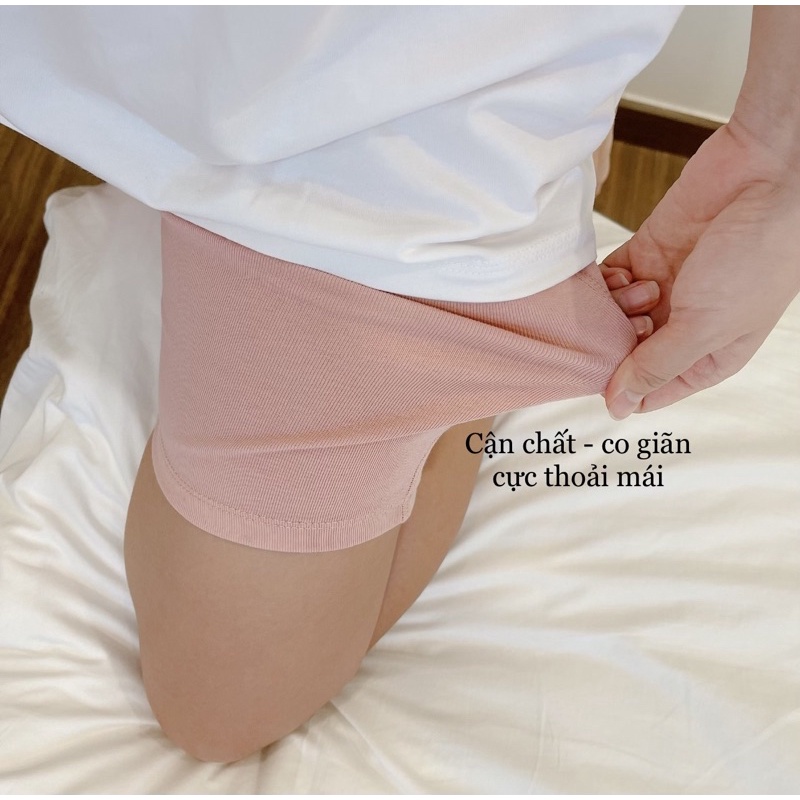 Hình thật Set, Bộ Nữ baby AGE2X Gồm Áo thun trơn và quần biker short- gam màu pastel sẵn SLL