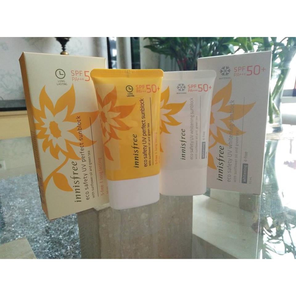 Kem Chống Nắng Innisfree Eco Safety UV Perfect Sunblock SPF 50