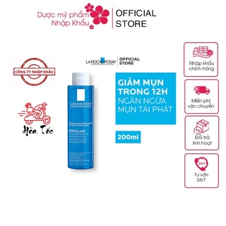 [HÀNG NHẬP KHẨU]Nước Hoa Hồng Toner Giúp Se Khít Lỗ Chân Lông Sạch Sâu Cho Da Dầu Mụn La Roche Posay Effaclar Astringent