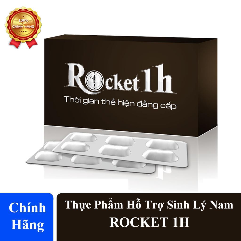 [Chính hãng] Rocket 1h - Tăng cường sinh lý nam - giá 1 viên