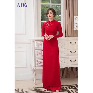 Áo Dài Thêu Lụa Tô Châu Cao Cấp ( hàng kỹ - hình thật )