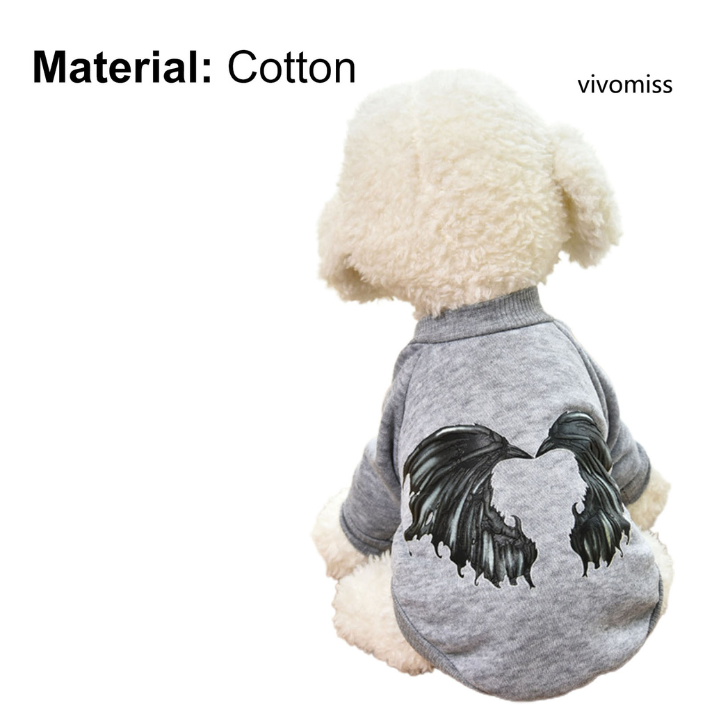 Áo Len Giữ Ấm Cho Thú Cưng Họa Tiết Hoạt Hình