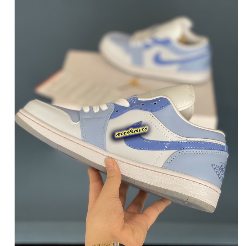 [More&amp;More] Giày JD 1 Low &quot;Blue Mighthy Swooshers&quot; mắt nai chất lượng nguyên bản