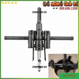 Mũi khoét thạch cao đa năng - mũi khoan khoét lỗ tròn - mũi khoét gỗ nhựa thùng loa 200mm 300mm qe142