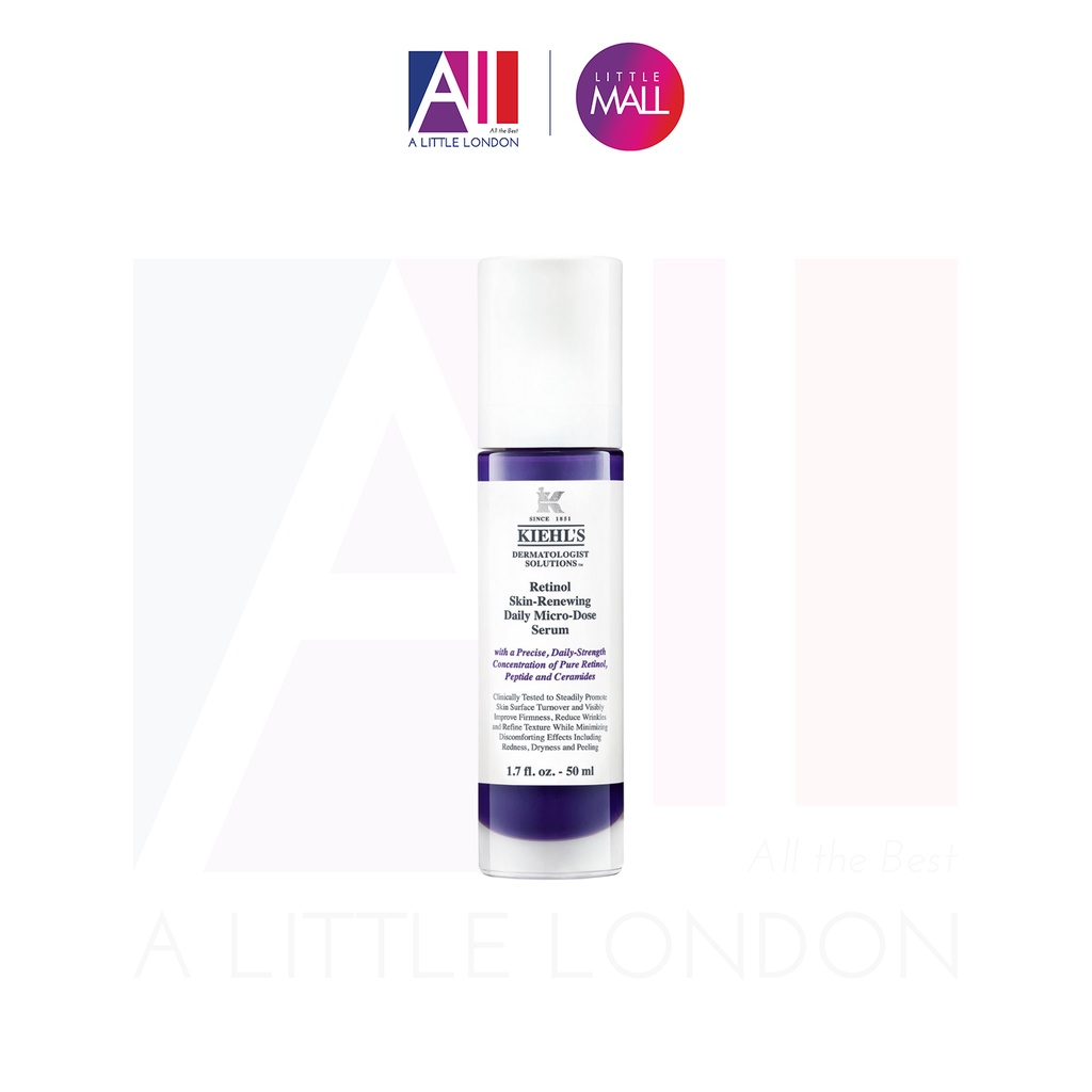 Tinh chất Retinol chống lão hóa Kiehls Skin-Renewing Daily Micro-Dose Serum 30ml (Bill Anh)