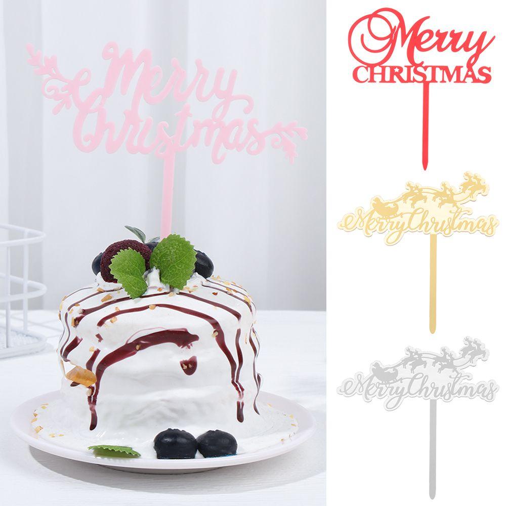 ESPO Phụ Kiện Trang Trí Giáng Sinh / Đám Cưới Bằng Acrylic Mừng Năm Mới 2022