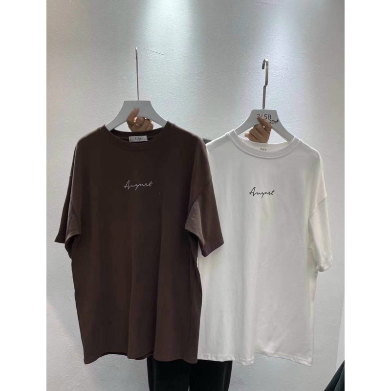 Áo thun chữ kí - phông 3158 chất dày