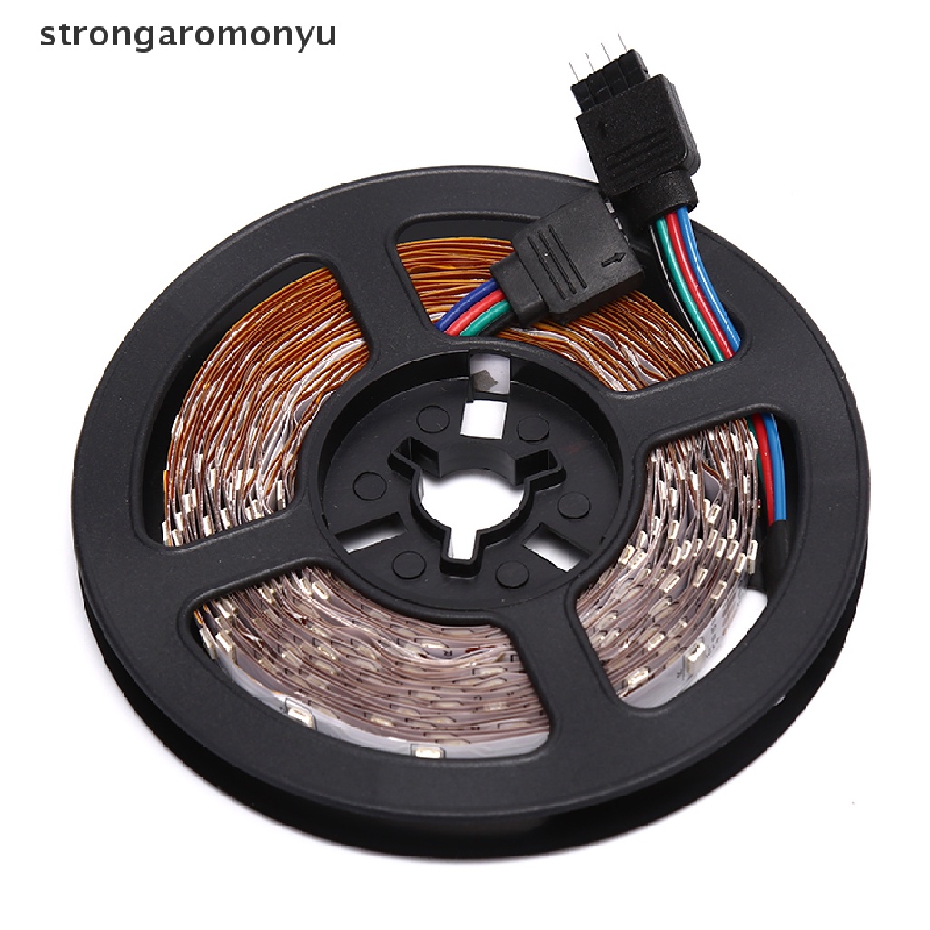 Dây Đèn 5M 3528 SMD RGB 600LEDs Điều Khiển Từ Xa 24Key IR Kèm Phụ Kiện