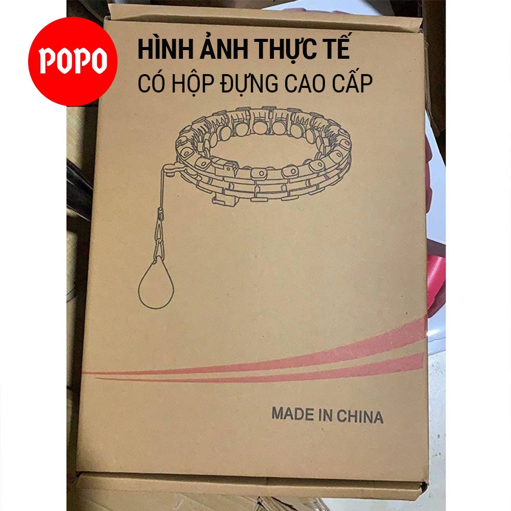 Vòng lắc giảm eo FG08 POPO có thể điều chỉnh vòng tập luyện giúp massage - Dụng cụ tập thể dục, tập gym giảm cân tại nhà