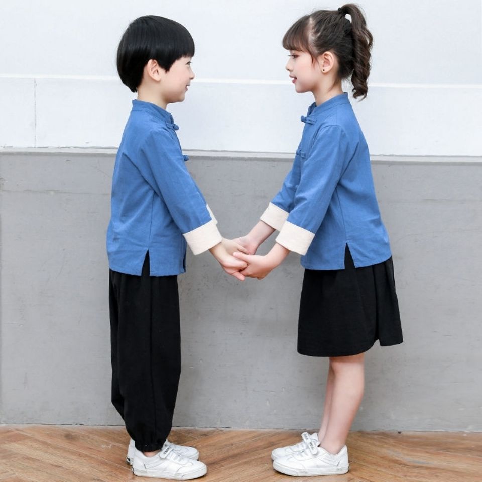 Bộ Hán Phục Truyền Thống Trung Hoa Dành Cho Bé Trai Và Bé Gái