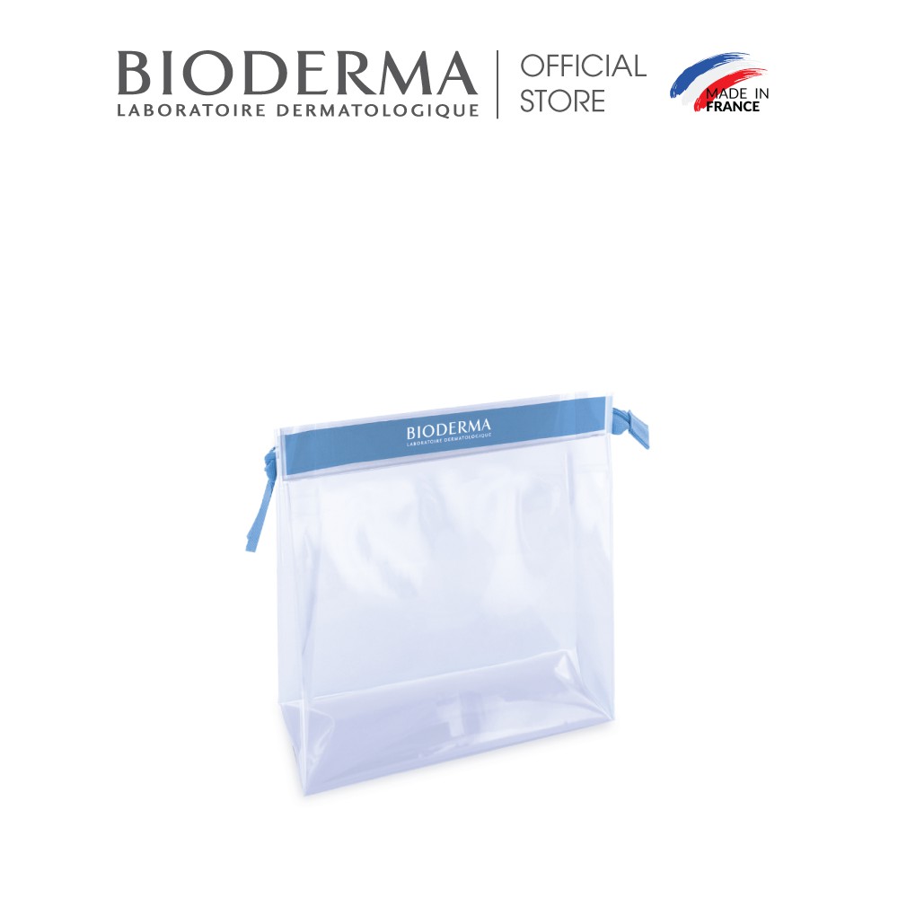 [HB Gift] Túi đựng mỹ phẩm trong suốt, chống thấm nước Bioderm Discovery 2021