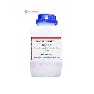 Hoá chất sodium nitrite, nano2 việt quang chemicals, 500g, 1000g