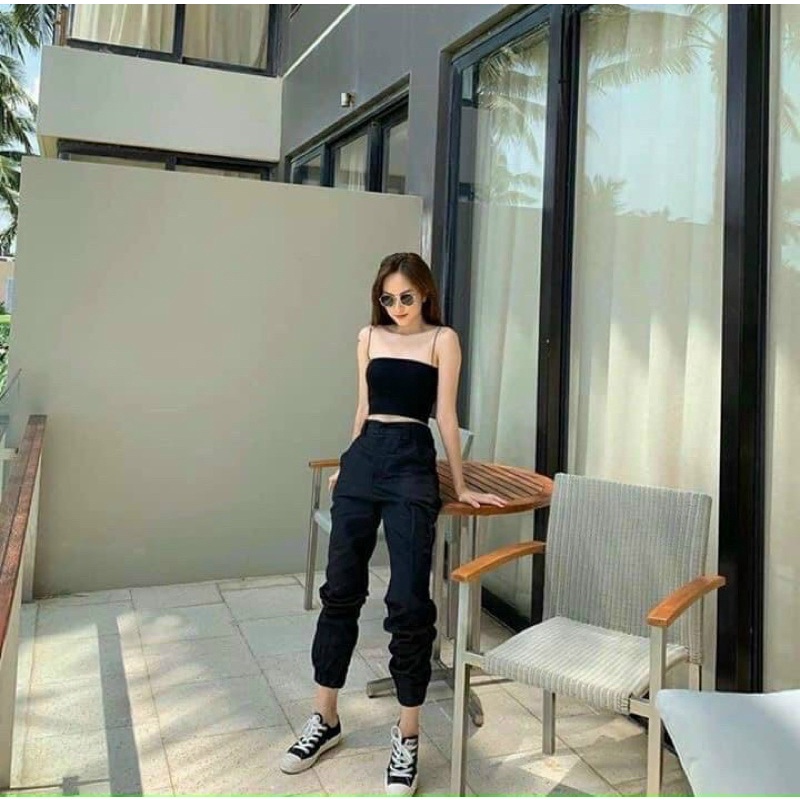 Áo 2 dây cho nữ, áo 2 dây bún mặc siêu dáng cho nữ