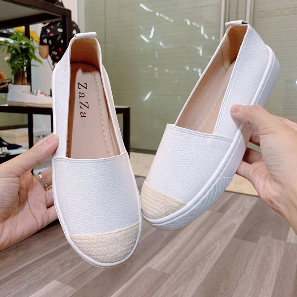 FREESHIP 99K - GIÀY NỮ I GIÀY SLIP ON TRƠN DA SẦN ĐẾ SIÊU ÊM HÀNG VNXK SIÊU BỀN VỚI THỜI GIAN | BigBuy360 - bigbuy360.vn