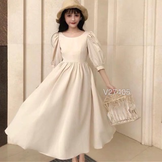 [Hàng oder] Váy trắng bồng bềnh