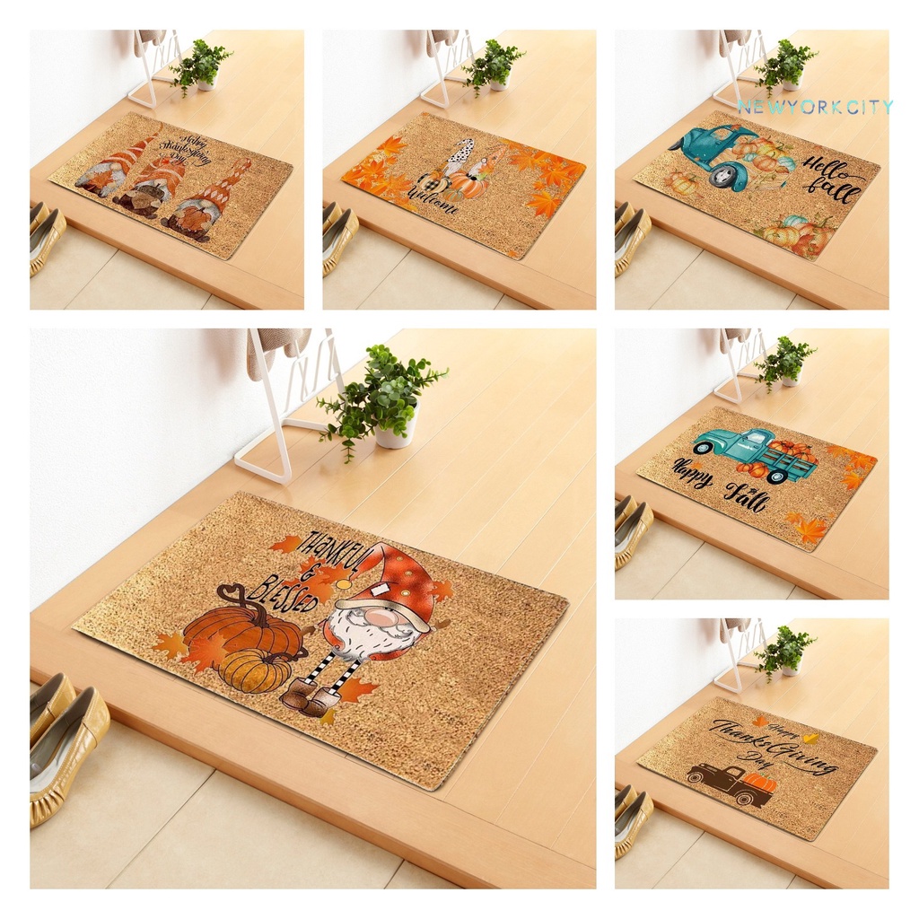 Thảm Chùi Chân Chống Trượt Thấm Hút Nước Tốt Tiện Dụng Cho Gia Đình