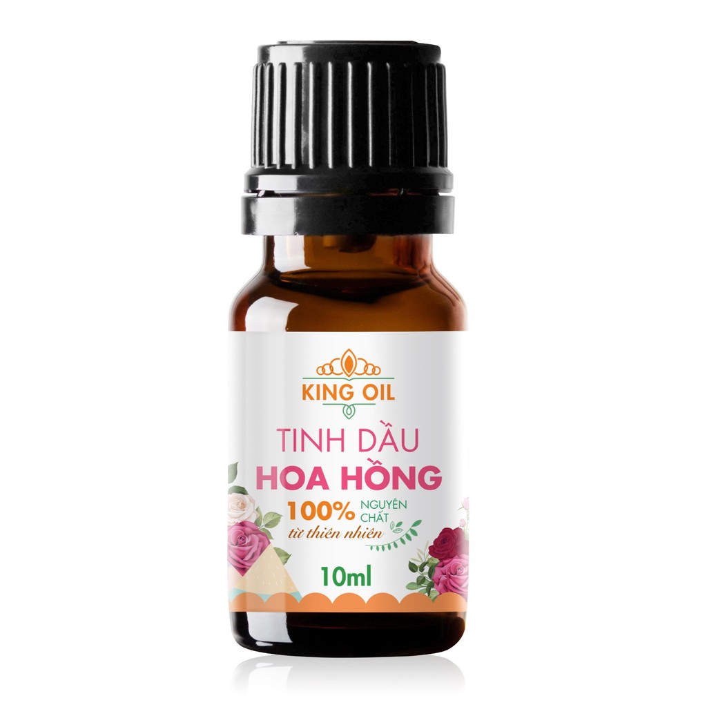Tinh dầu hoa hồng nguyên chất từ thiên nhiên - KingOil, đuổi muỗi, xông phòng