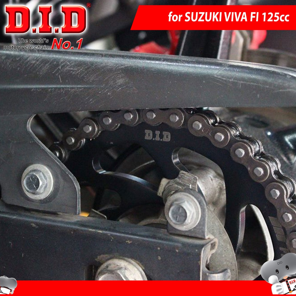 Nhông sên dĩa DID SUZUKI VIVA FI – Sên đen 10ly DID HDS