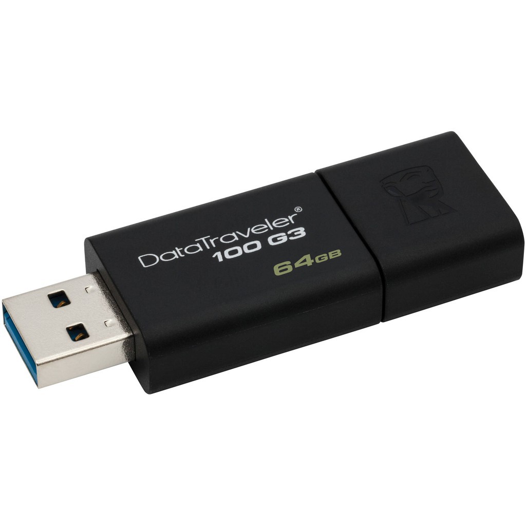 USB 3.0 64GB Kingston DT100G3 - Bảo hành 5 năm | WebRaoVat - webraovat.net.vn