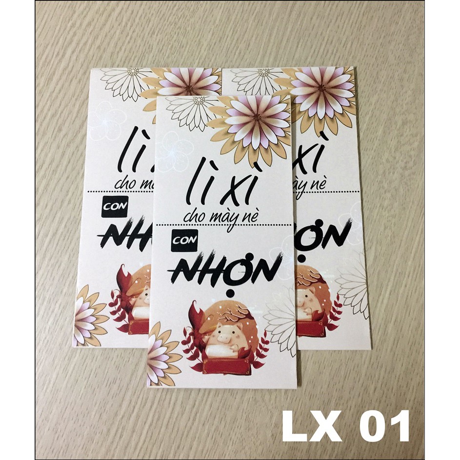 Lẻ 100 bao Lì Xì Việt 2019