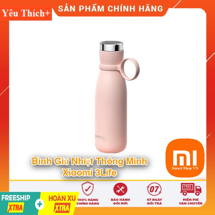 Bình Giữ Nhiệt Thông Minh Xiaomi 3Life - Hàng Chính Hãng