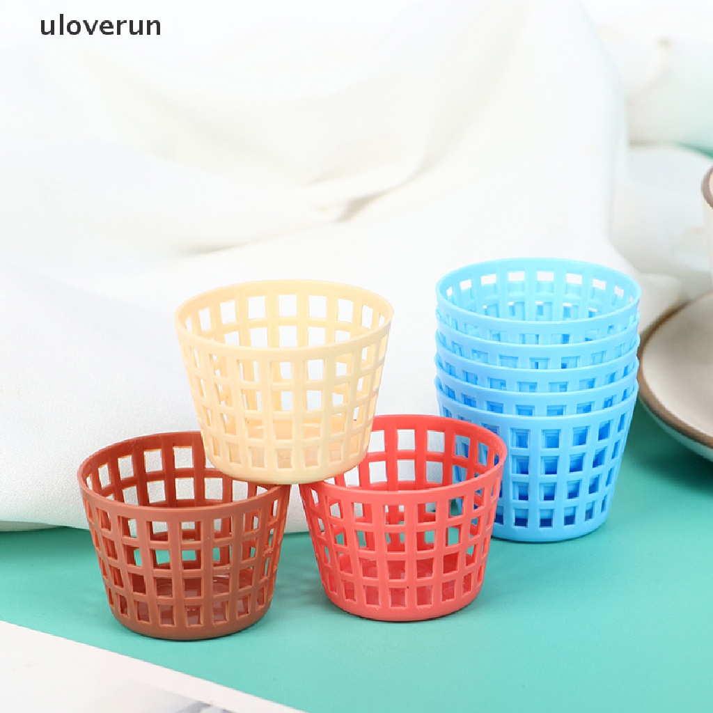 Set 5 Giỏ Mini Dễ Thương Dùng Để Trang Trí Nhà Búp Bê 1 / 12