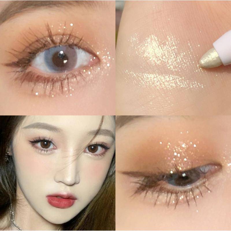 Glitter eye makeup highlighter pen 9 colors