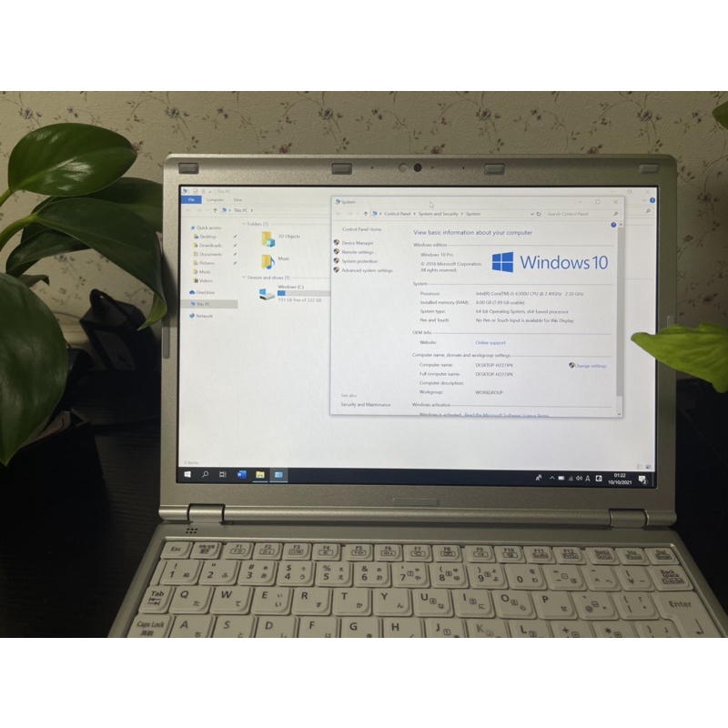 Máy Tính xách tay Panasonic Sz5 i5-gen6-ram8 ssd256 | BigBuy360 - bigbuy360.vn