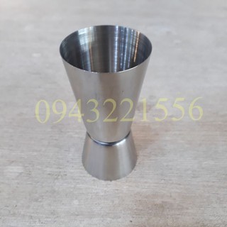 JIGGER ĐONG, LY ĐONG INOX 2 ĐẦU 20CC- 40CC