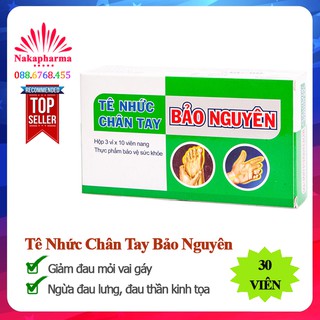 ✅ (CHÍNH HÃNG) Tê nhức chân tay BẢO NGUYÊN - Giúp thông kinh hoạt lạc, giảm tê đau nhức mỏi xương khớp, vai gáy