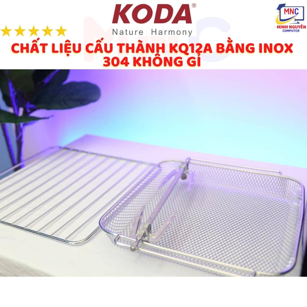 Nồi Chiên Không Dầu Koda KQ12A Dung Tích Lớn 12L Chiên Cả Con Gà