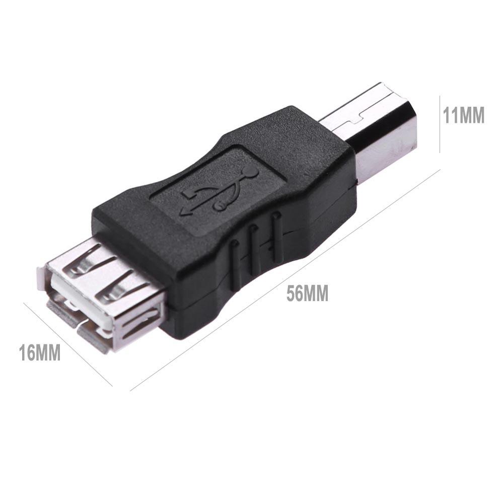 Đầu Chuyển Đổi Cổng Usb 2.0 A Female Sang B Male Cho Máy In | WebRaoVat - webraovat.net.vn