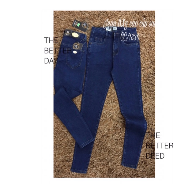 [Mã WASTMAY giảm 15% tối đa 30K đơn 150K] [SIZE ĐẠI] Quần jean dài lưng cao cực đẹp 1830 | BigBuy360 - bigbuy360.vn