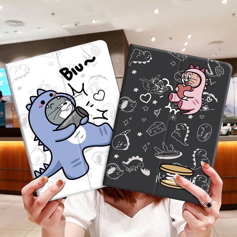Bao Da Máy Tính Bảng In Hình tom & Jerry Cho apple ipad 10.2 Air 345 Mini 54 Pro 11 9.7 inch