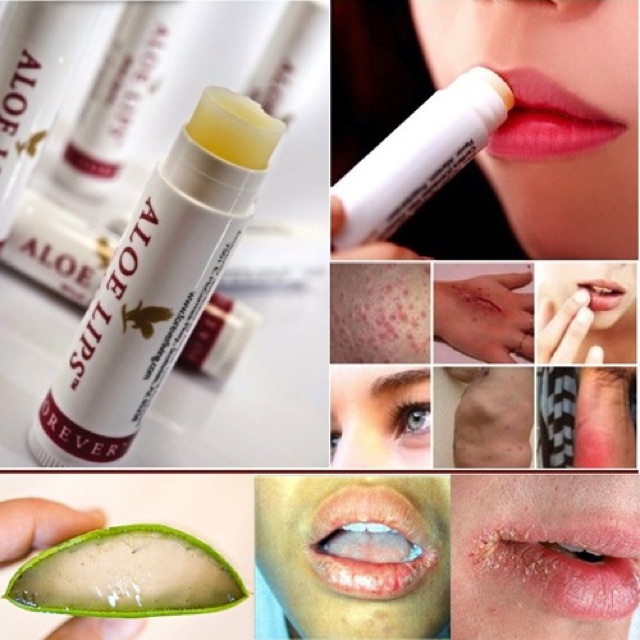 [GIÁ RẺ] Son dưỡng môi Aloe Lips #022flp Lô Hội