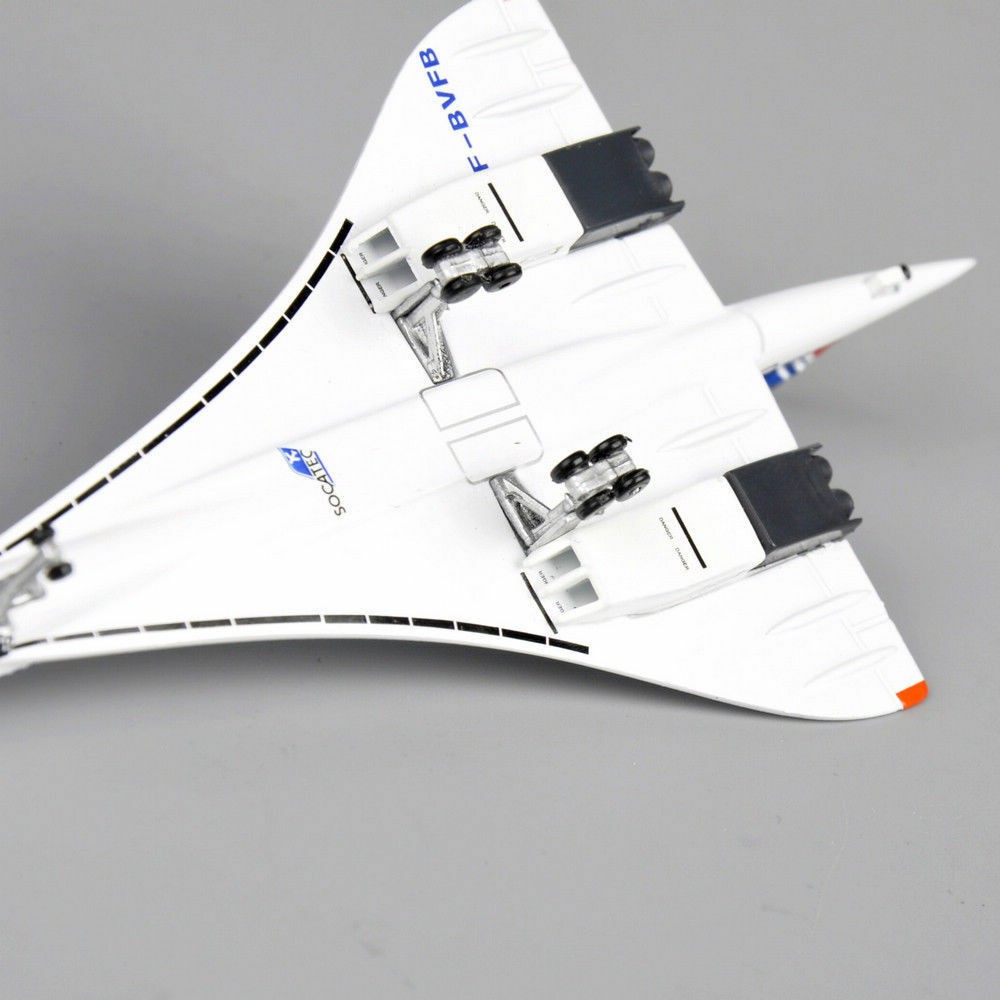 Đồ Chơi Máy Bay Pháp 1976-2003 USSELL Concorde 1/400