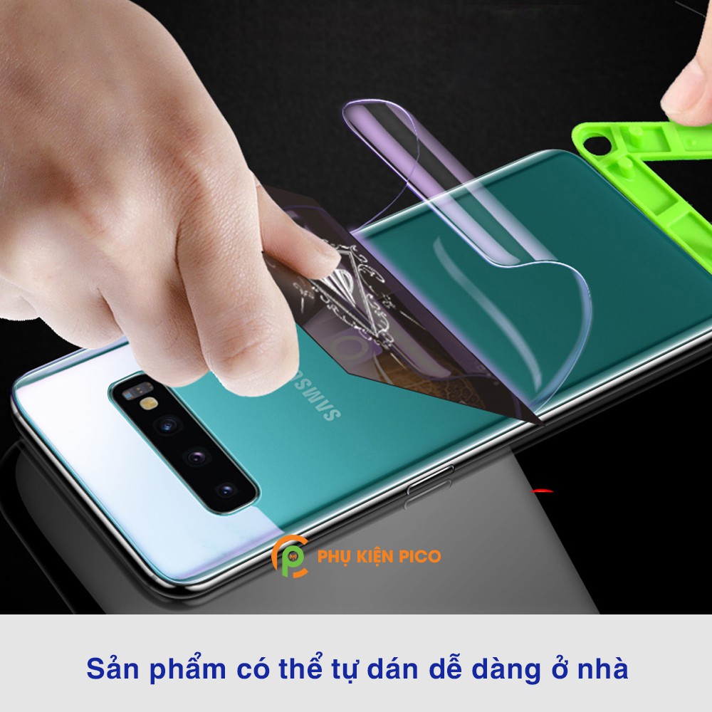 Dán lưng Samsung S10 full mặt lưng trong suốt PPF tự phục hồi vết xước - Dán dẻo Samsung Galaxy S10