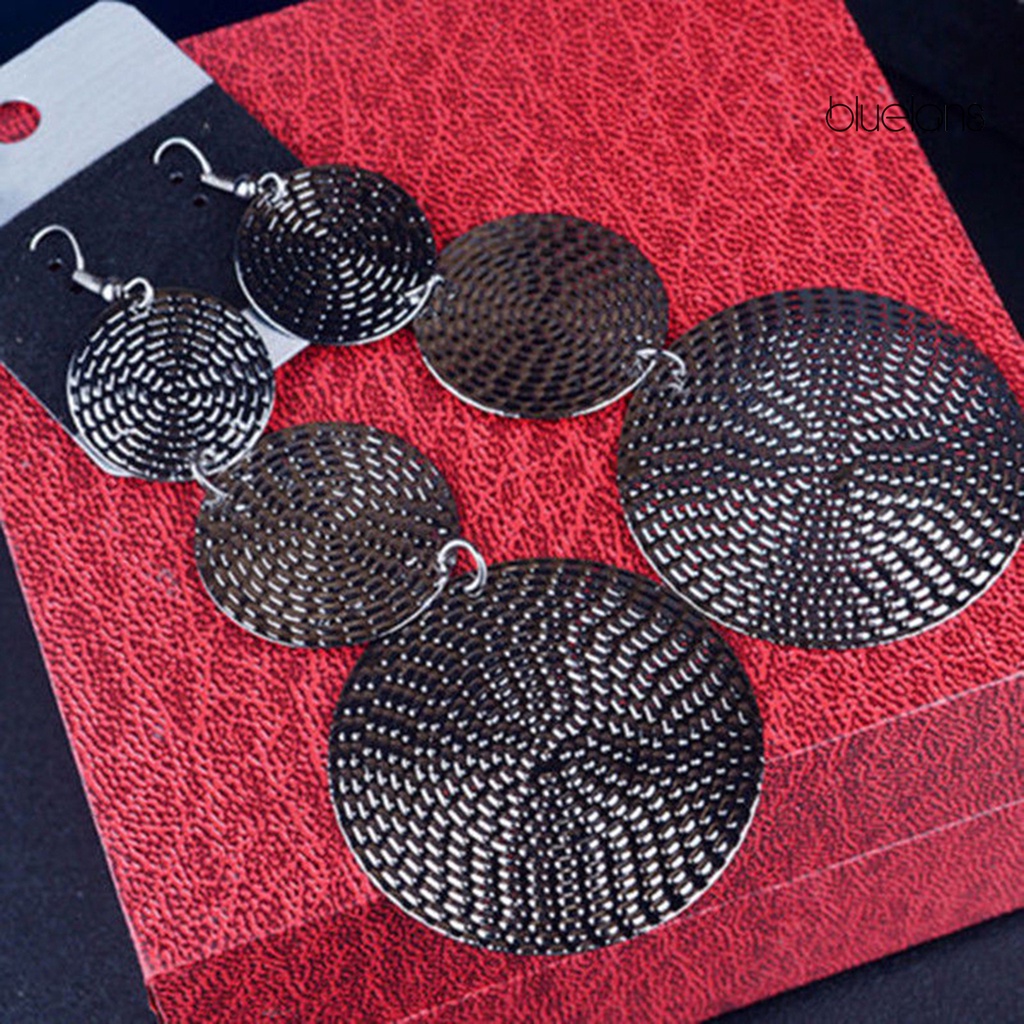 Đôi Bông Tai Dáng Dài Nhiều Lớp Thời Trang Thanh Lịch Cho Nữ