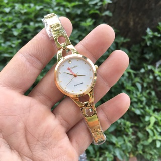 Đồng hồ lắc nữ sunrise màu vàng