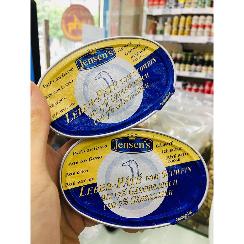 Pate gan ngỗng Jensens Lebber 80g