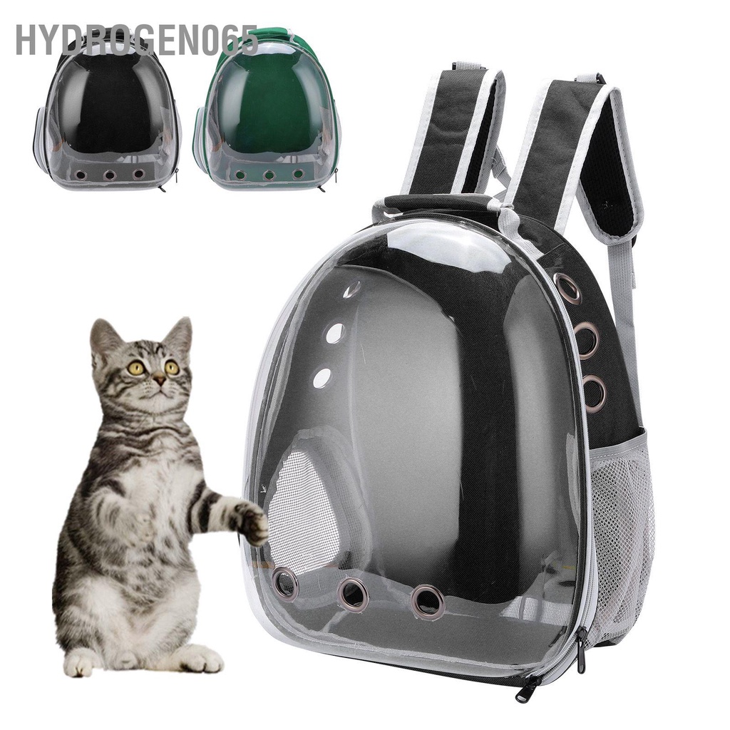 Hydrogen065 Ba lô mèo Space Capsule bong bóng cho thú cưng trong suốt chó và nhỏ