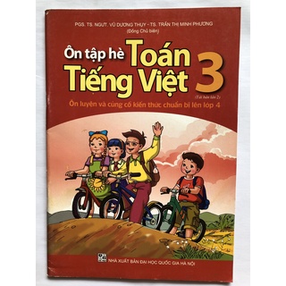Sách - ôn tập hè toán tiếng việt 3