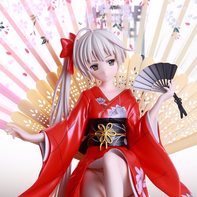 Mô hình nhân vật Kasugano Sora quạt to siêu đẹp
