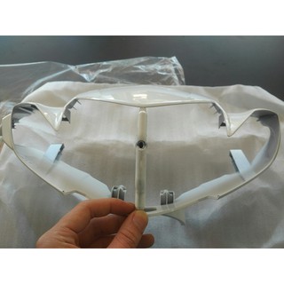 Ốp đầu trước (nắp trước tay lái) Sirius trắng