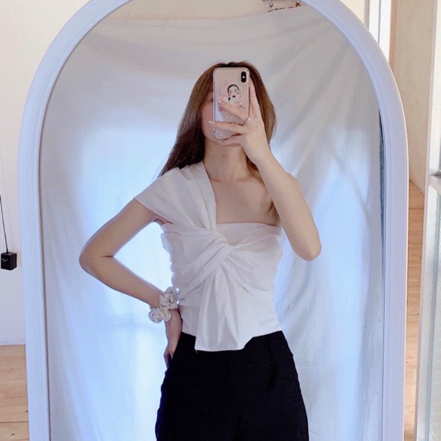 Áo lệch vai nữ quyến rũ 🦋FREESHIP🦋Áo hot girl sang chảnh áo quây