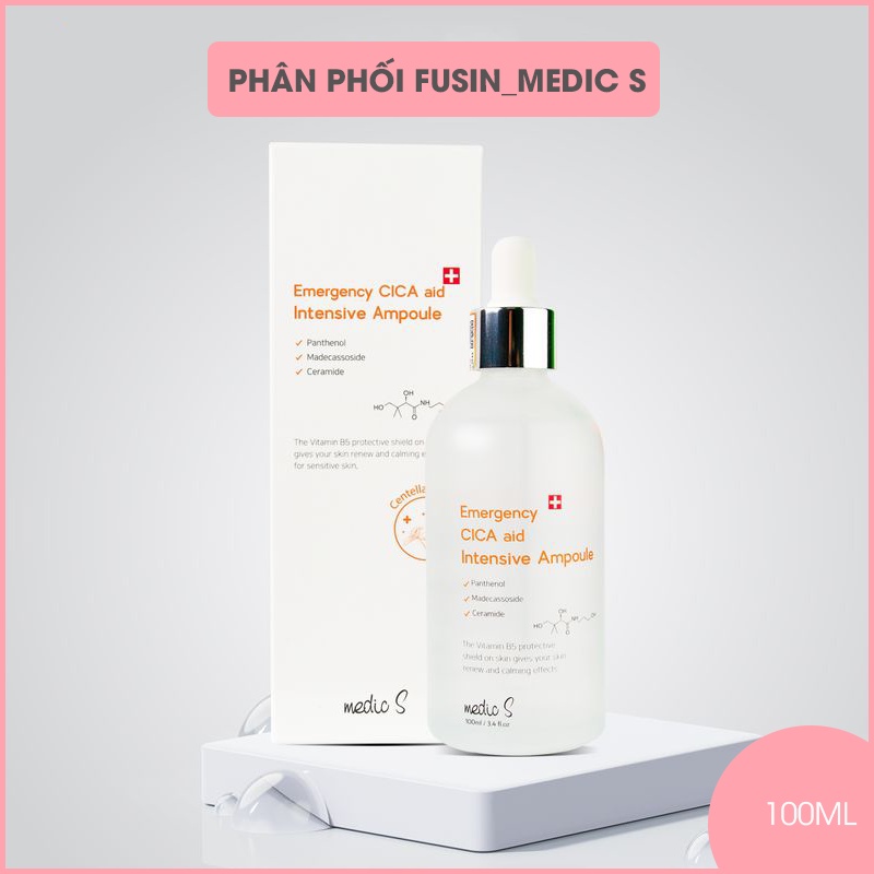 Tinh chất cấp ẩm, phục hồi Medic S 100ml - Renew and Calming