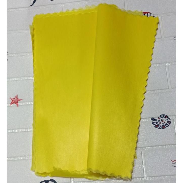 Combo 5 tờ giấy lụa gói hoa làm đồ thủ công handmade trang trí mần non nhiều màu kích thước 50*50cm