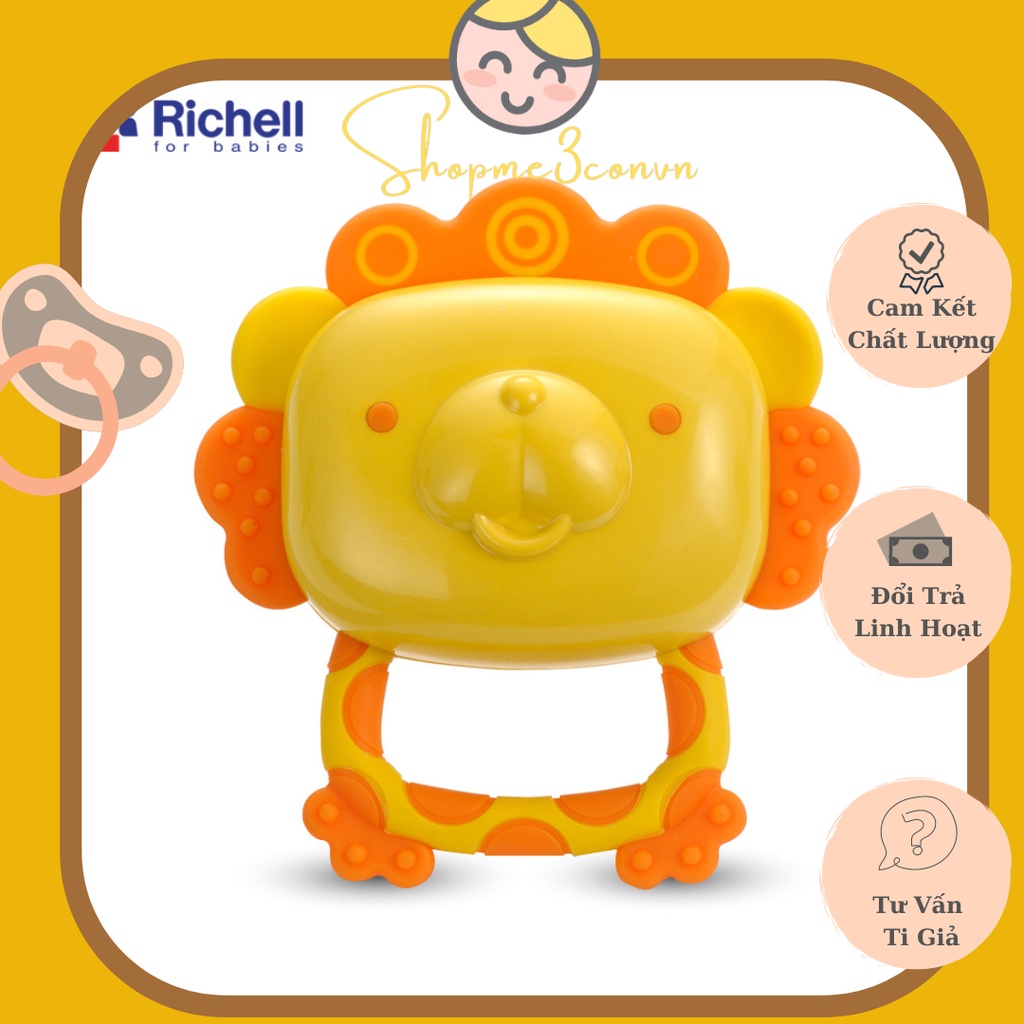 Gặm Nướu Xúc Xắc Richell Cho Bé Từ 5 Tháng Tuổi