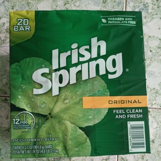 Lốc 20 Cục Xà Phòng Irish Spring Mùi Original Mỹ